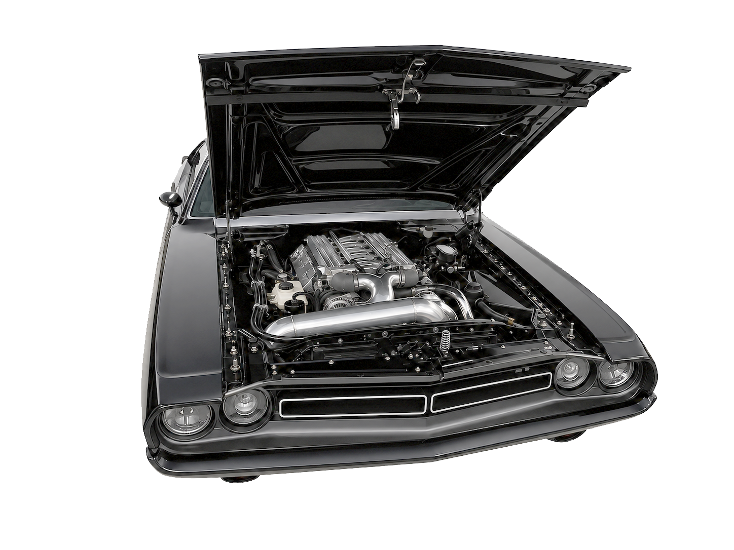 Classic performance engine displayed by Ekins Garage