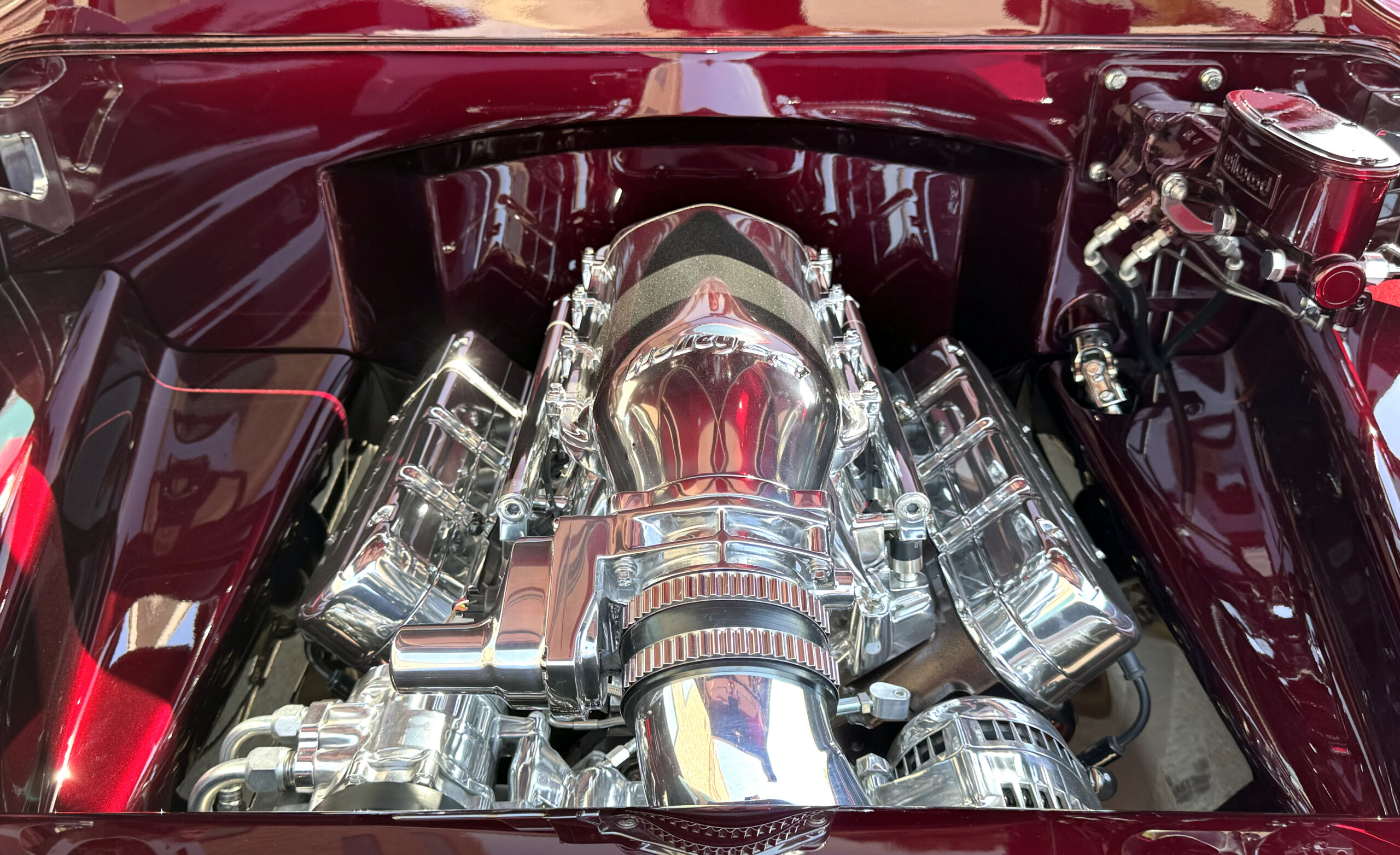 Classic GMC truck with modern performance upgrades by Ekins Garage